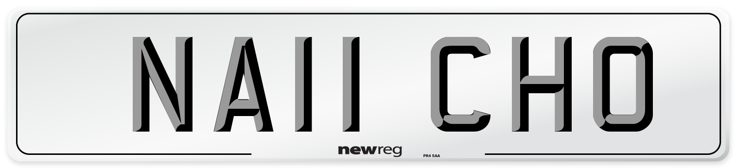 NA11 CHO Number Plate from New Reg